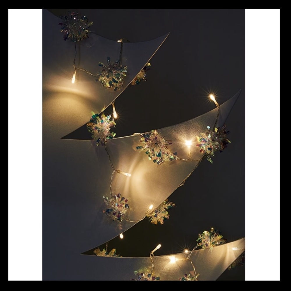 Sunnylife Pom Pom Holographic String Lights